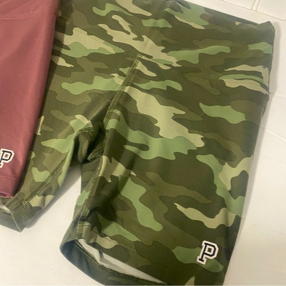 PINK ULTIMATE Victoria Secret Lot of (2) Women’s Biker Running Shorts Sz Small - Picture 2 of 6